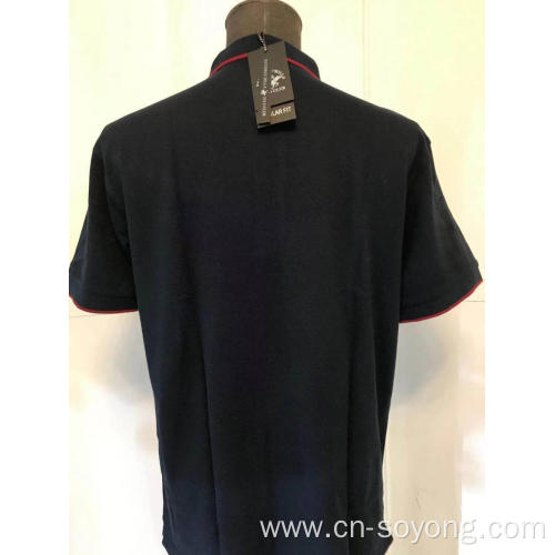 Polo Shirt OEM Men short sleeve Casual fashion polo shirt Factory